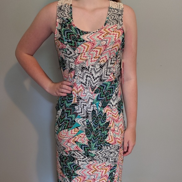 hot kiss maxi dress